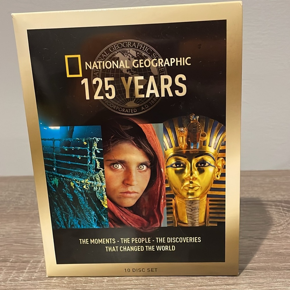 DVD Set: National Geographic 125 years of History